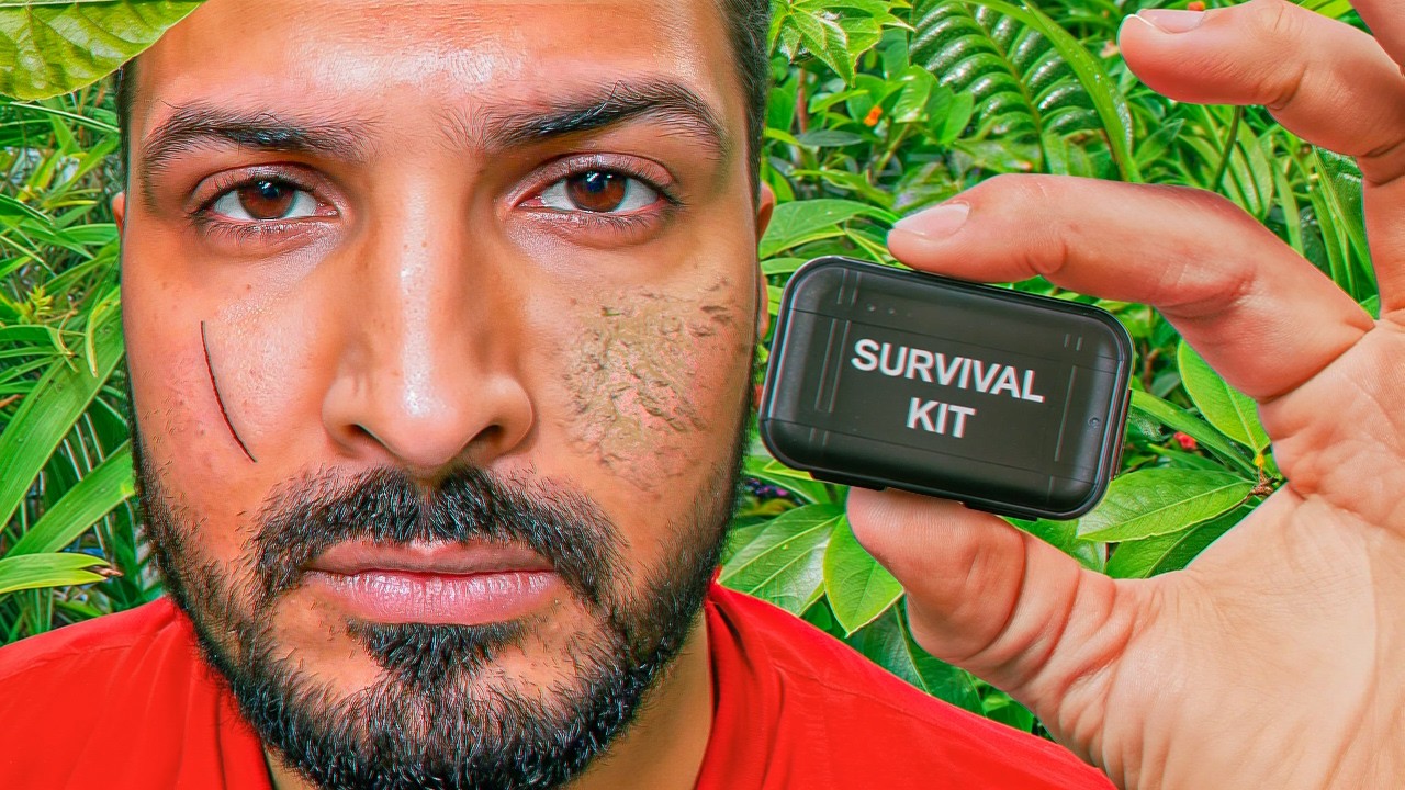 Surviving 24 hours in World's Dangerous Jungle !