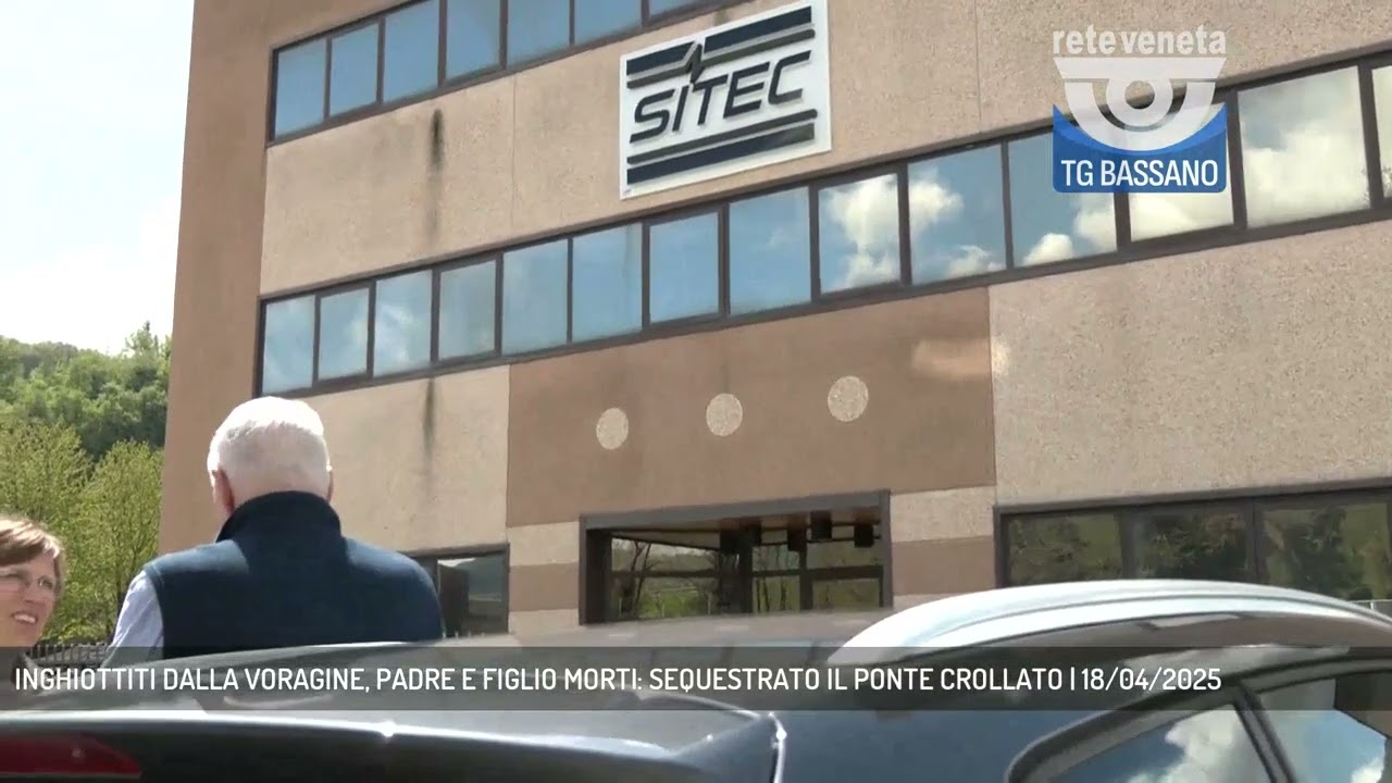 INGHIOTTITI DALLA VORAGINE, PADRE E FIGLIO MORTI: SEQUESTRATO IL PONTE CROLLATO | 18/04/2025