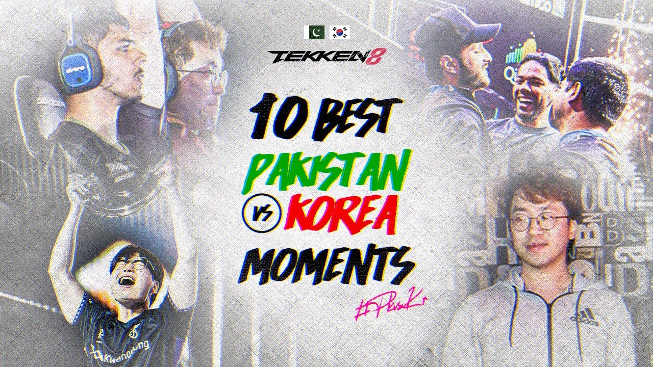 The 10 BEST Pakistan vs Korea Tekken Moments EVER
