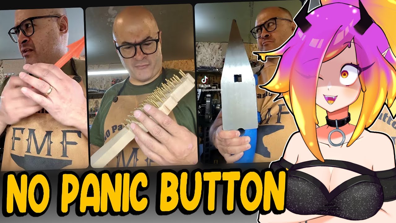 THE MOST DEGENERATE BLACKSMITH! - NO PANIC BUTTON REACTION