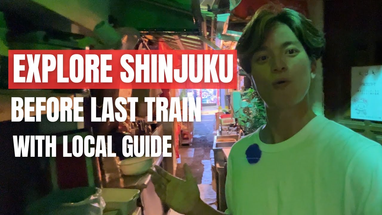 Shinjuku Nights: Exploring with a Local Guide Before Last Train
