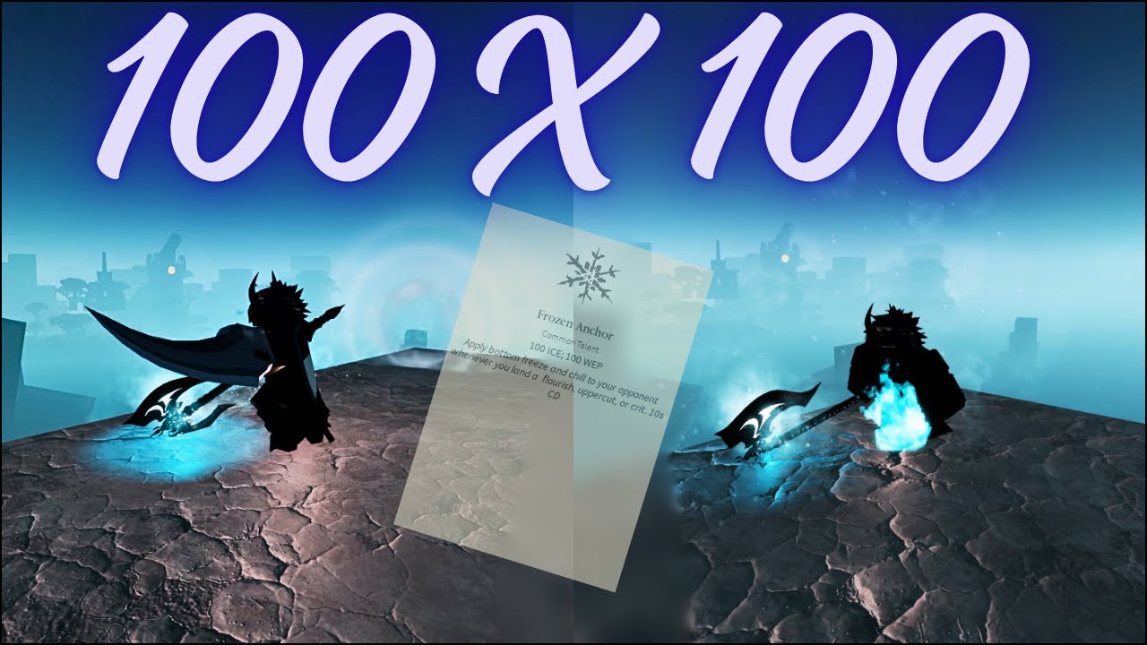 100 Ice 100 Wep... | Deepwoken