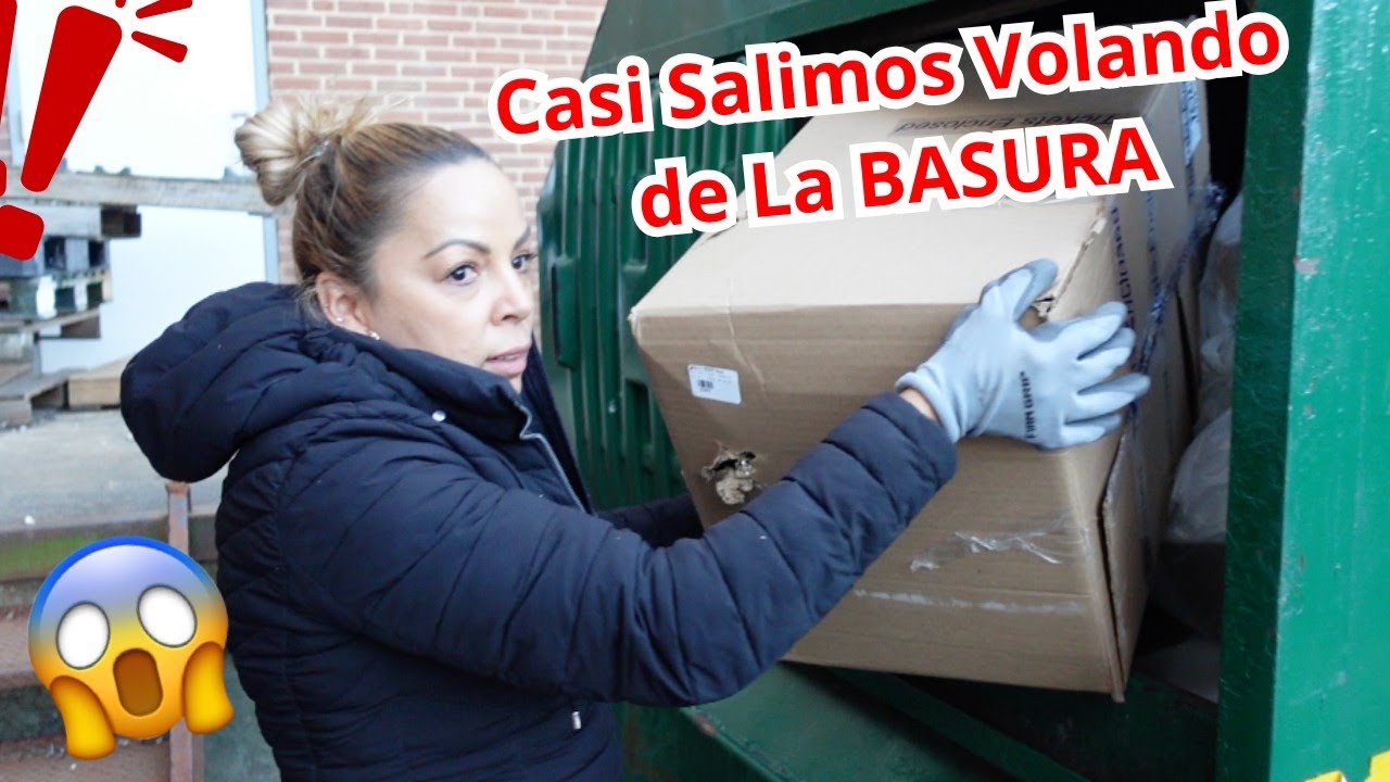 CASI SALIMOS VOLANDO DE LA BASURA😱😳VEAN LO QUE SACAMOS ES INCREIBLE😱#NoemyBLaSalvadoreña