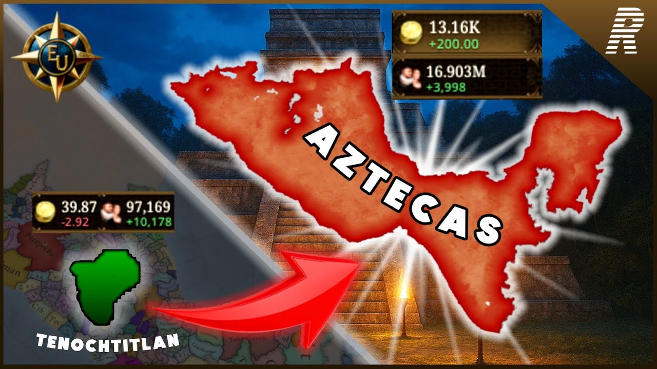 Creamos el IMPERIO AZTECA en Europa Universalis 5 ⛰️🌎 | Europa Universalis 5 Gameplay Español