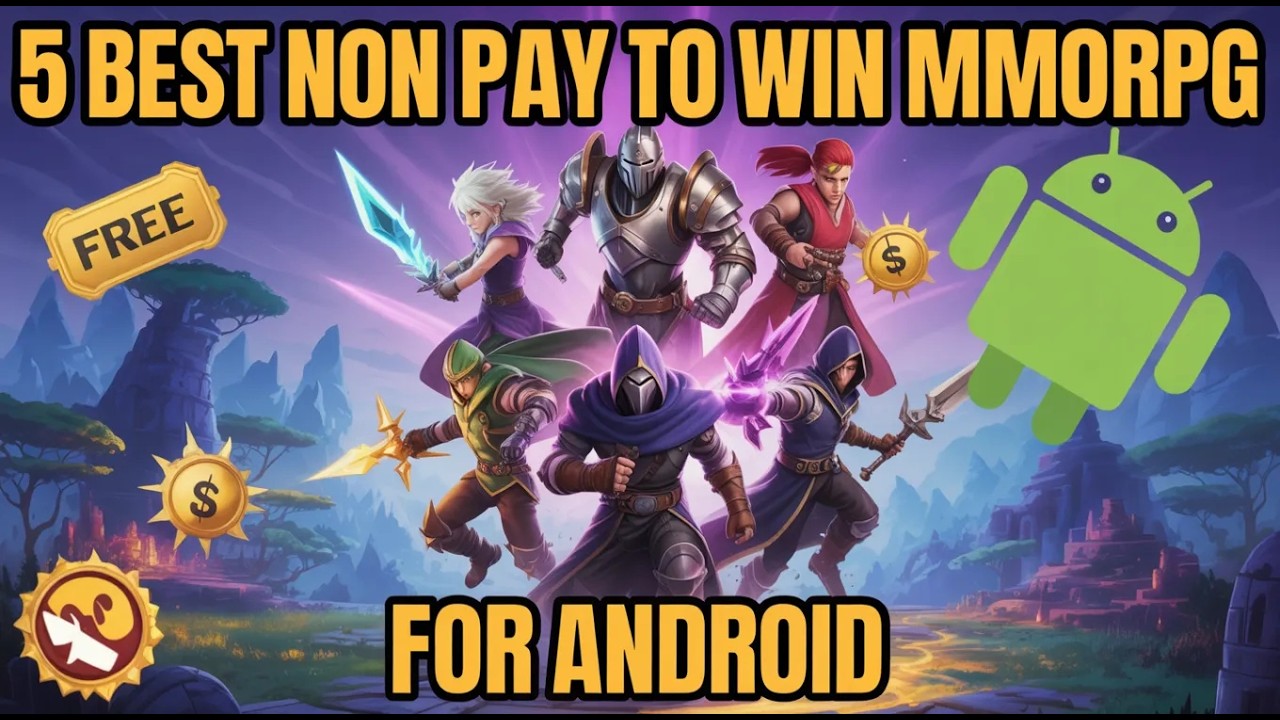 5 najlepszych gier MMORPG na Androida bez systemu &bdquo;płać, aby wygrać&rdquo;