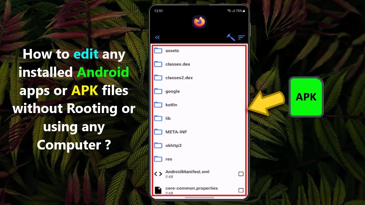 Как редактировать установленные приложения Android или APK-файлы без рутирования или использовани...