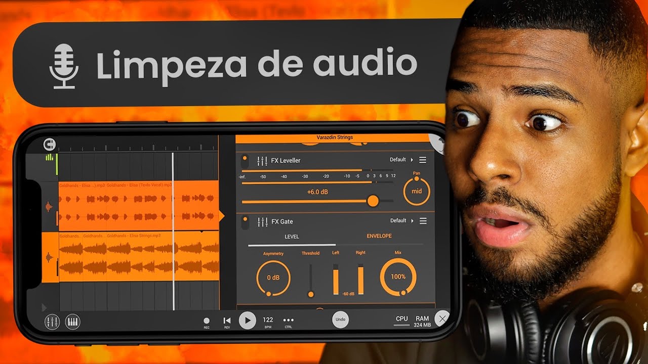COMO LIMPAR UM VOCAL NO FL STUDIO MOBILE!