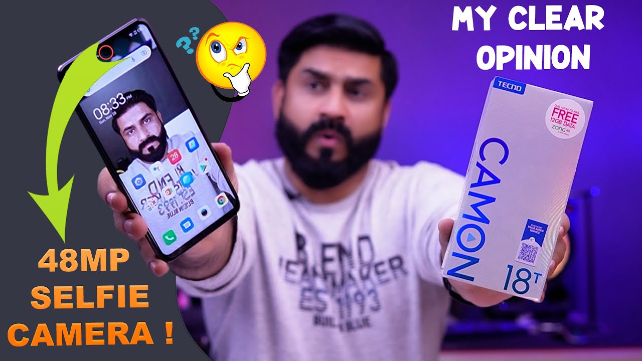Tecno Camon 18T In Pakistan Unboxing ⚡ 48MP Selfie Under 28K | My Clear Opinion
