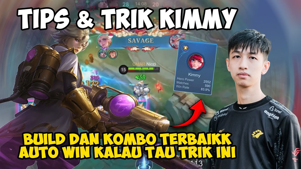 KIMMY REVAMP BUILD+TIPS, MARKSMAN PALING OP DI LANING, AUTO PANEN MVP + SAVAGE