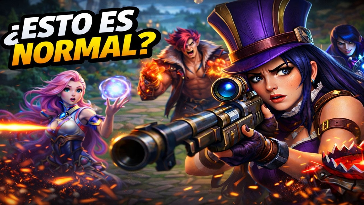 CAITLYN pero una PARTIDA muy EXTRAÑA