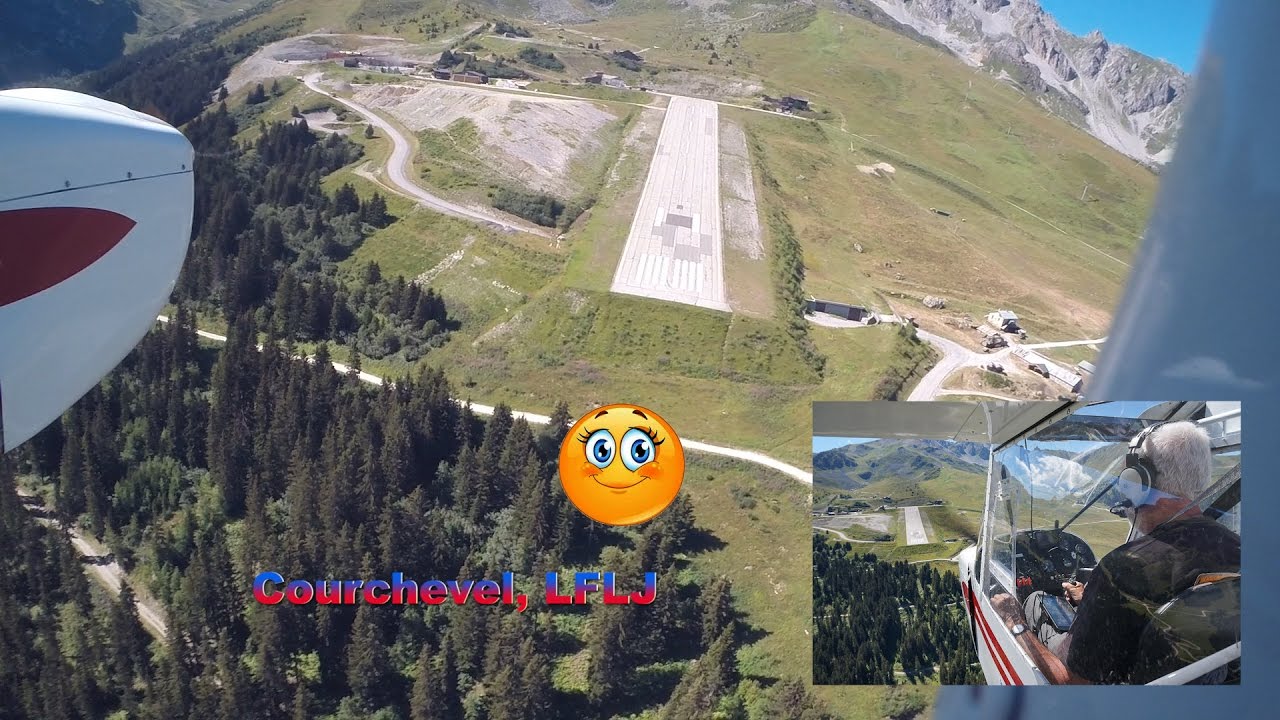 Gebirgsfliegen in Frankreich: Courchevel & Co.