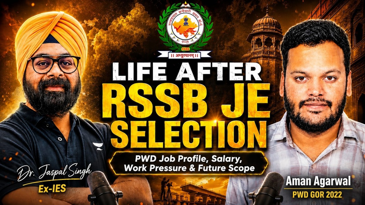 Life After RSSB JE Selection 😍 | PWD Job Profile, Salary, Work Pressure & Future Scope