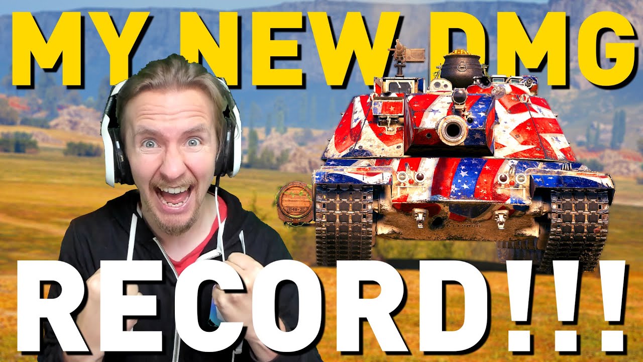 MY NEW DAMAGE RECORD in World of Tanks!