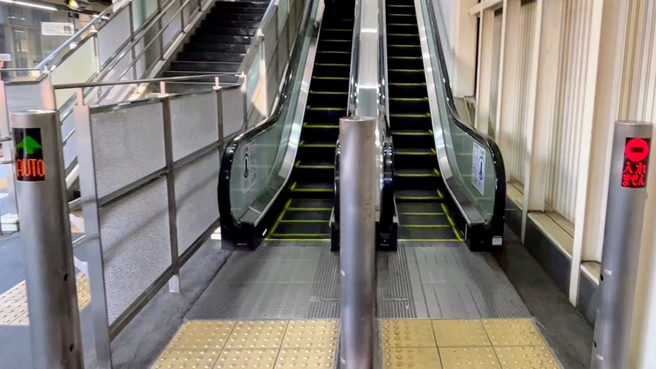 【逆走防止ブザー作動５連発！⑤】エスカレーター