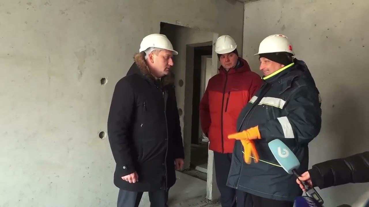 (27.02.2026) Строительные площадки жилых домов комплекса осмотрел глава Комсомольска