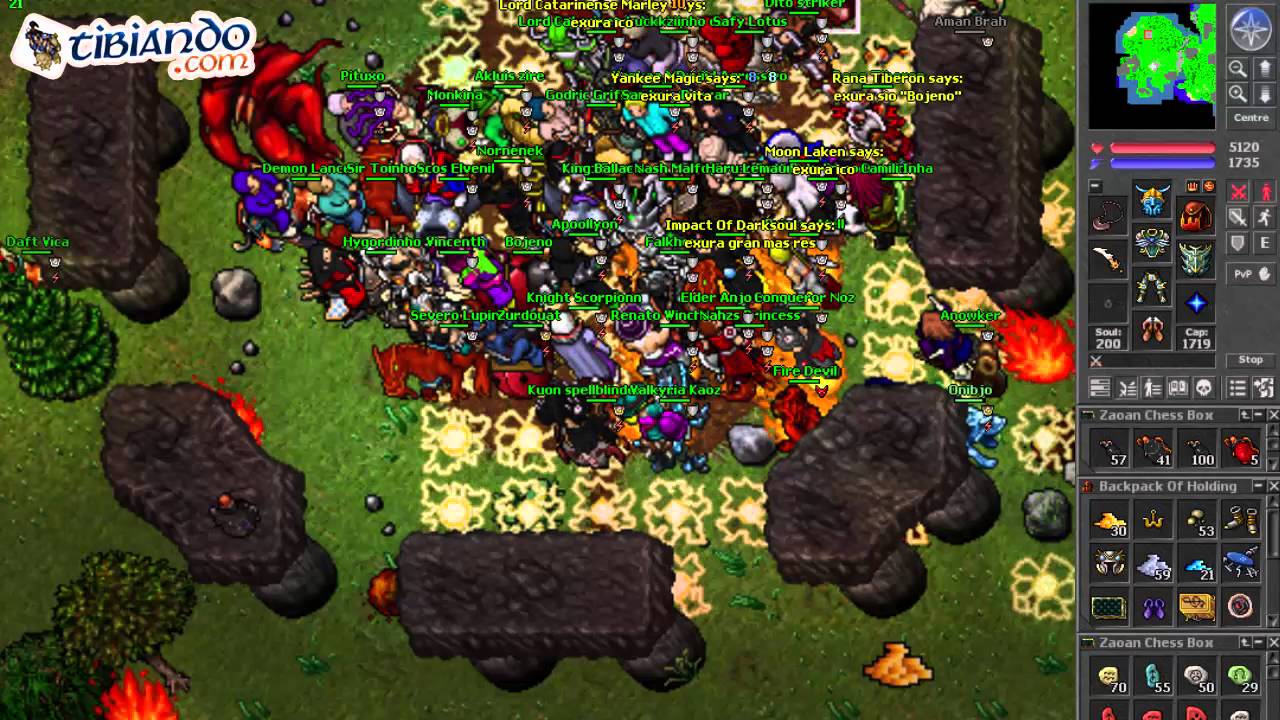 Tibia: Orshabaal en Celesta - Duro 7 segundos