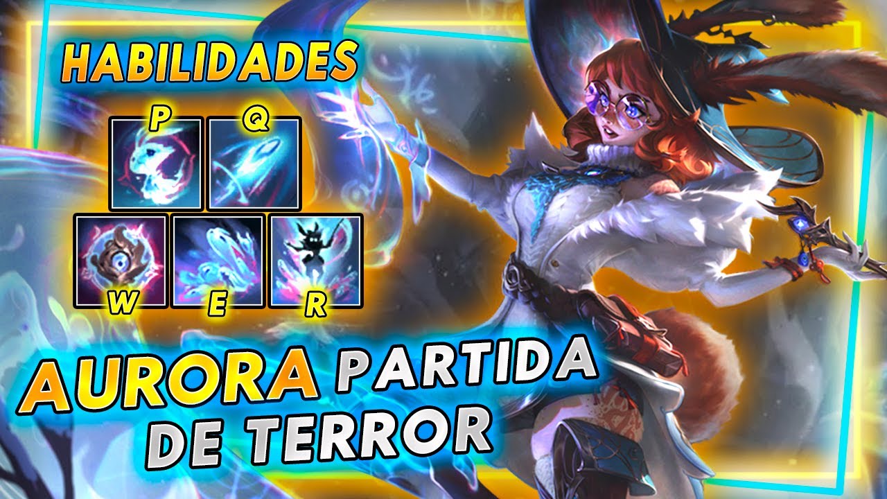 ⚠️AURORA | Como jugar una partida de TERROR con la REINA de LOL (VIDEO REMAKE) - League Of Legends⚠️