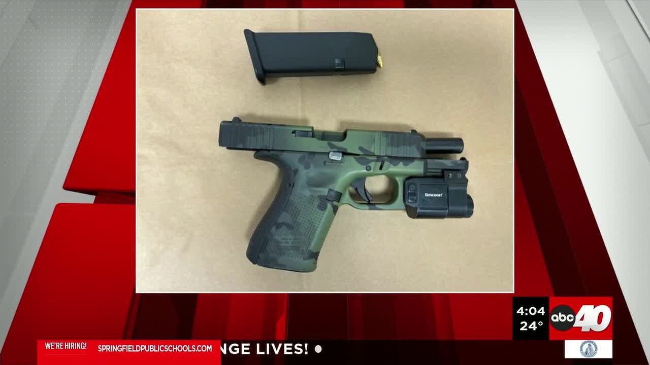 High capacity handgun seized in Springfield