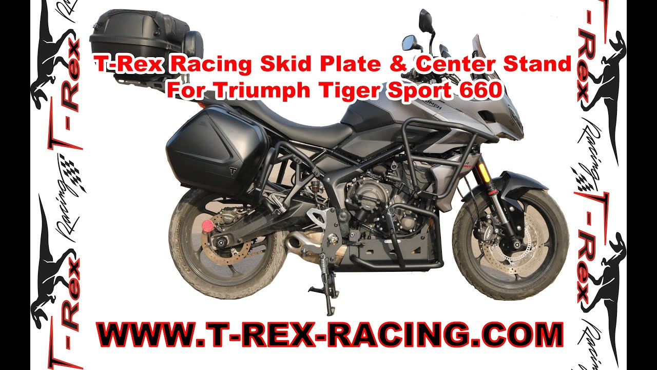 T-Rex Racing Center Stand And Skid Plate For Triumph Tiger Sport 660
