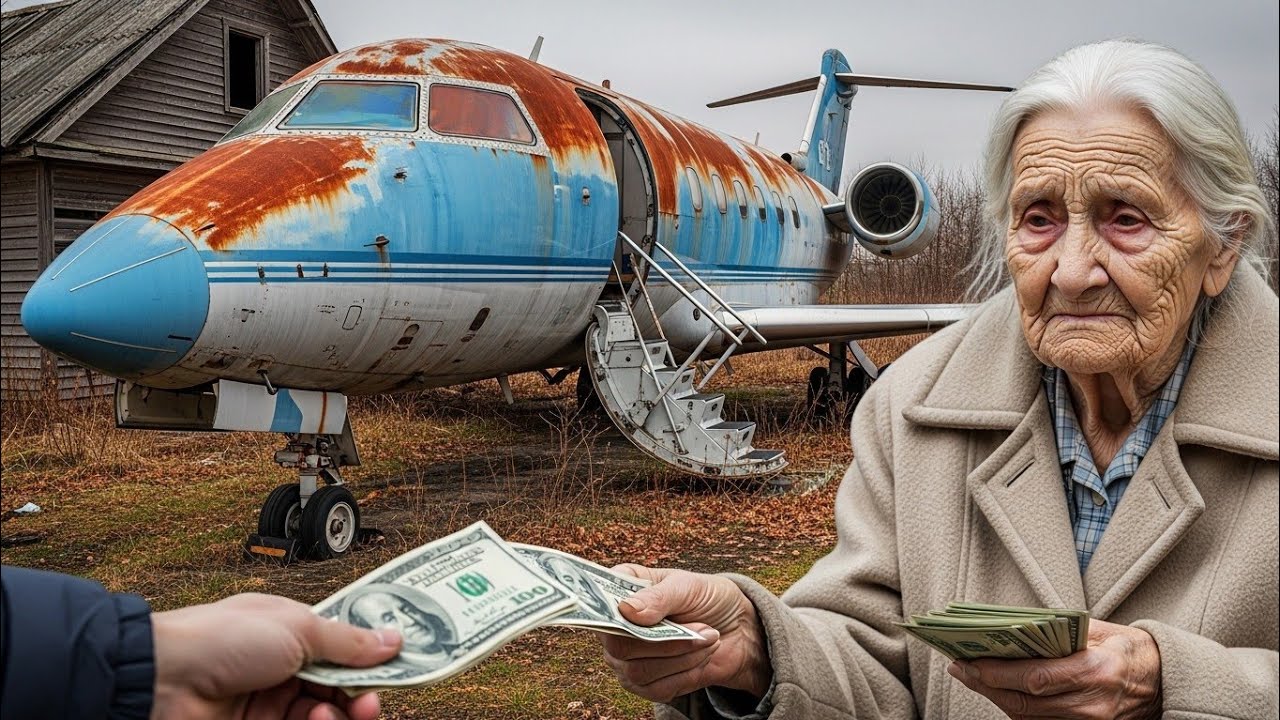 I Bought an Abandoned Private Jet for ONLY $900! Grandma Sold Me His Jet (Full Restoration)