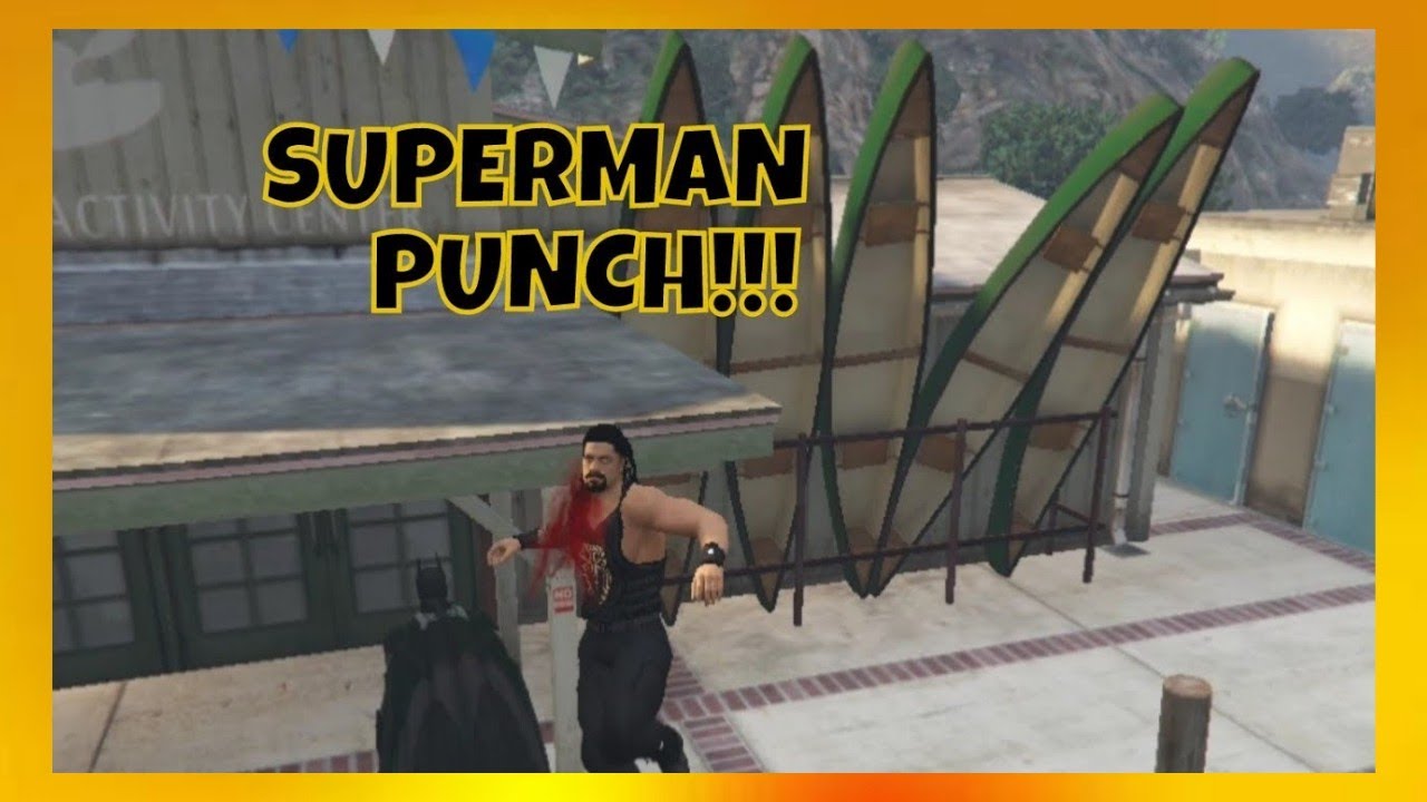 GTA 5 WWE Moves!!! #5 (RKO, Attitude Adjustment)