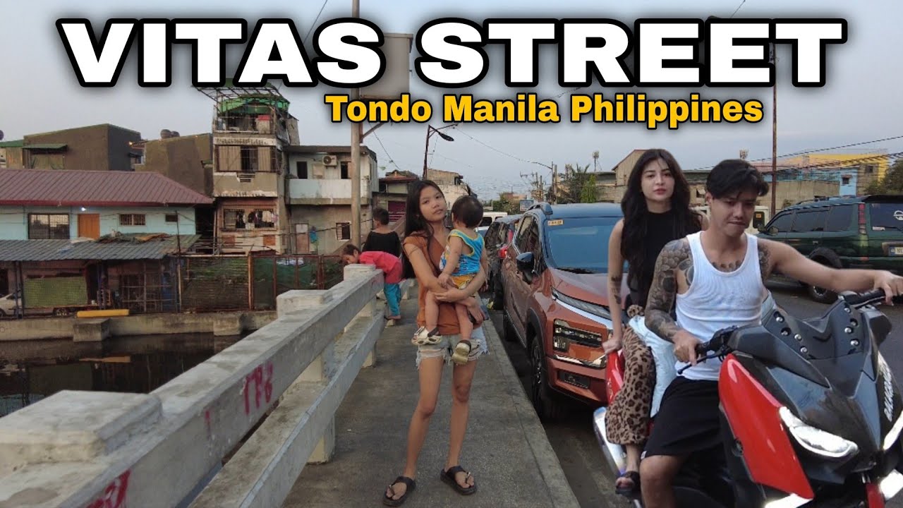 REAL LIFE on VITAS ST. TONDO MANILA PHILIPPINES SCENES. 