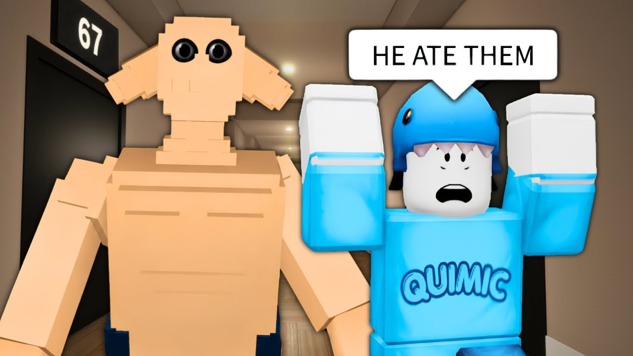 Roblox: Он их съел. Забавные моменты.