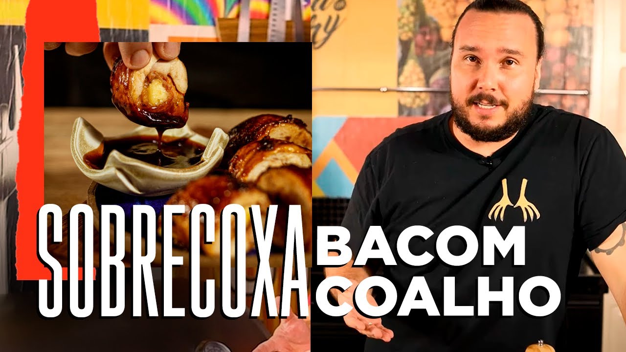 SOBRECOXA RECHEADA COM BACON E QUEIJO COALHO