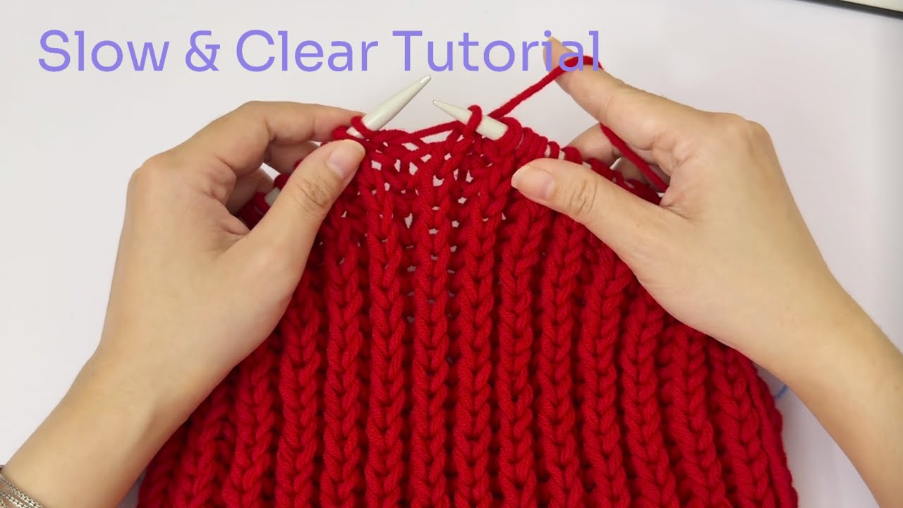 This scarf is truly a beginner’s favorite. The tutorial is super detailed — come knit with me! 