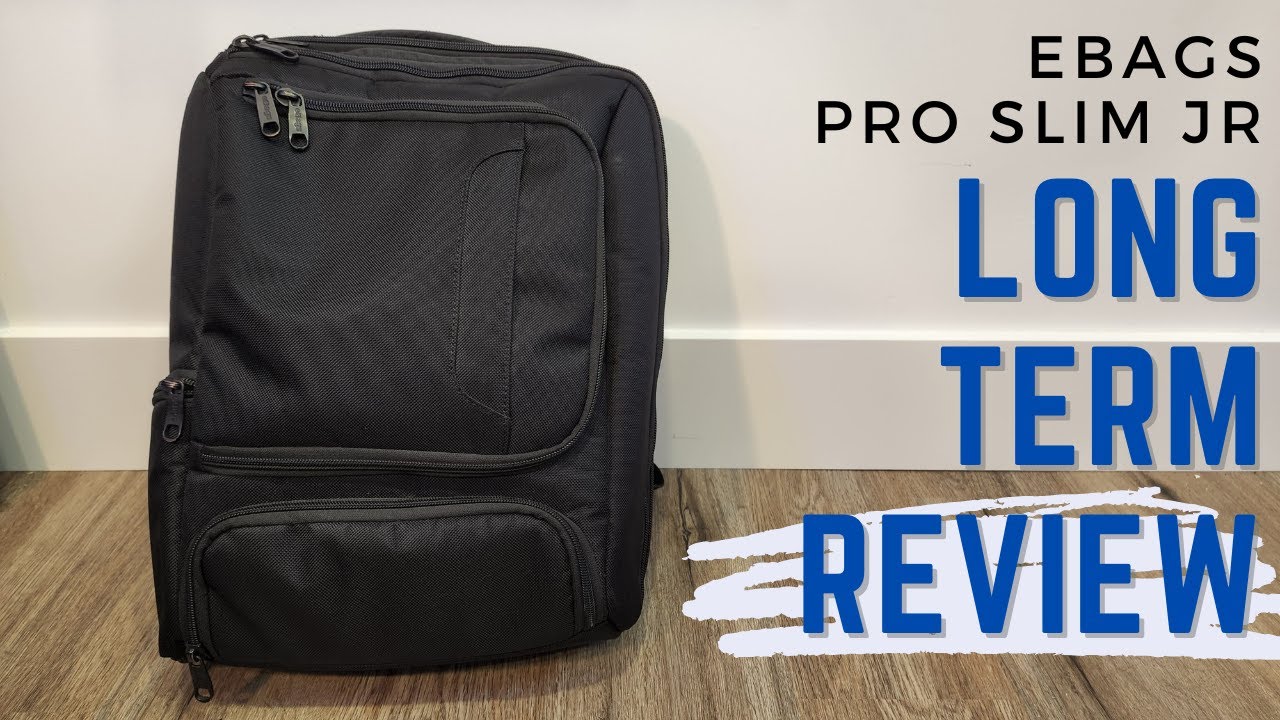 BEST everyday carry backpack - eBags Pro Slim Jr Laptop Backpack Long Term Review