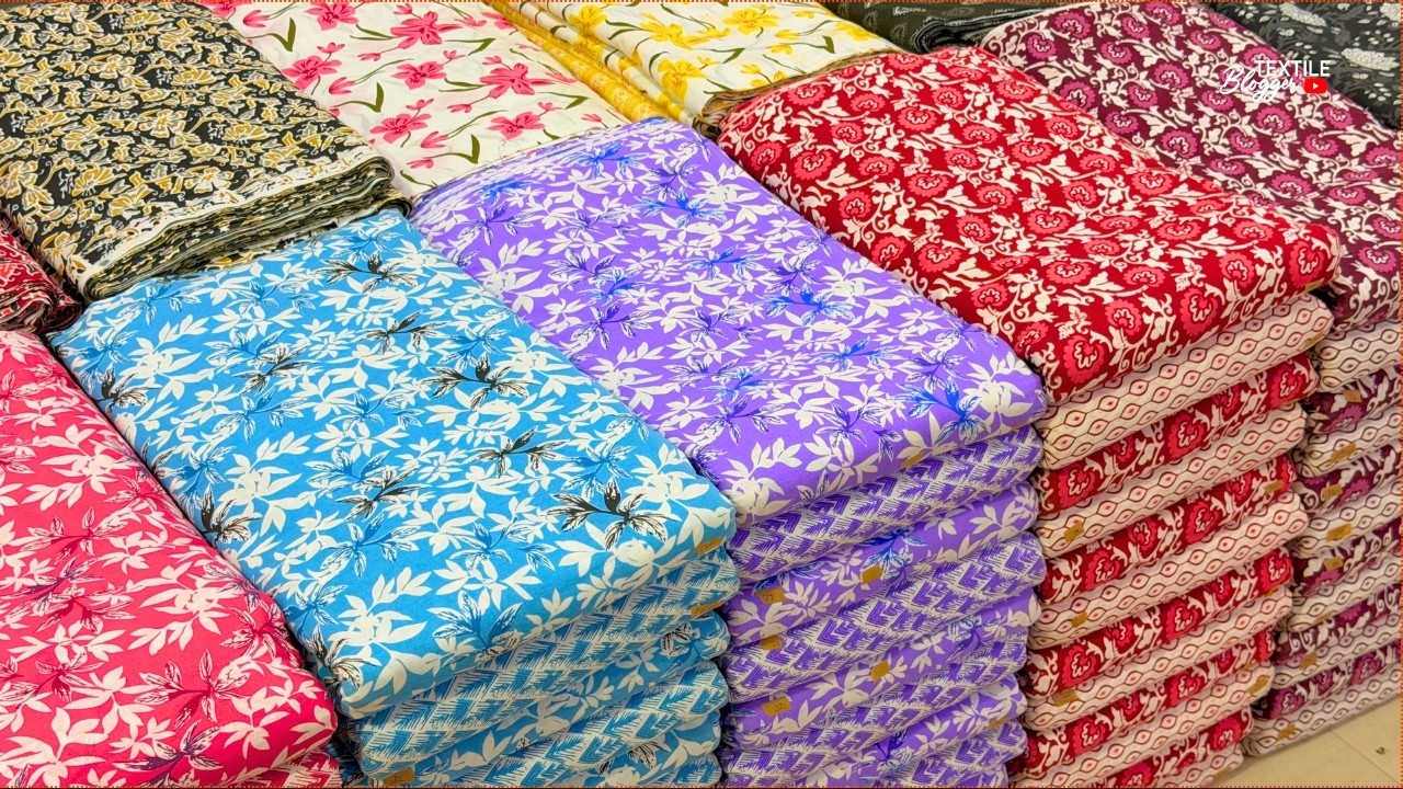 मात्र ₹17/- से सस्ता खरीदो सस्ता बेचो | COTTON FABRIC WHOLESALE MARKET | COTTON | WHOLESALE MARKET