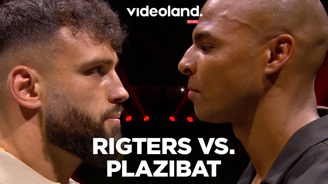 Zinderende staredown Levi Rigters en Antonio Plazibat | Glory 95