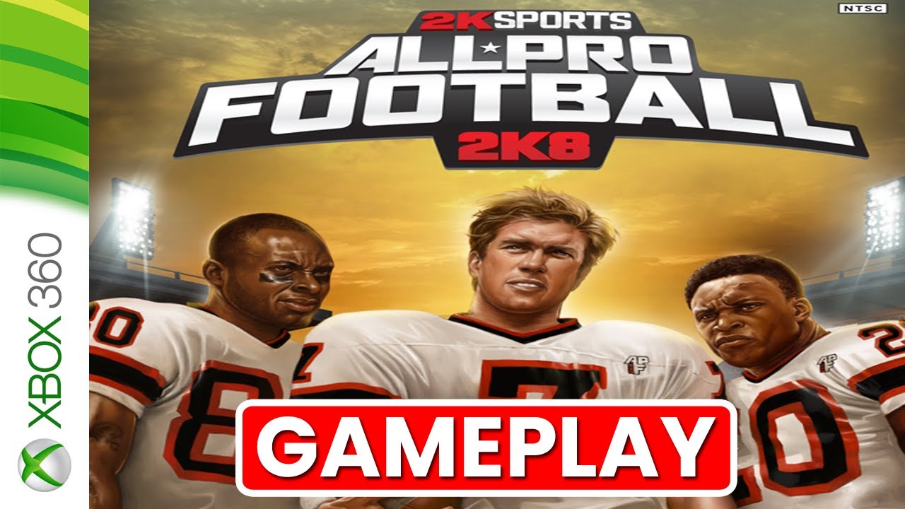 All-Pro Football 2K8 (Xbox 360) Gameplay