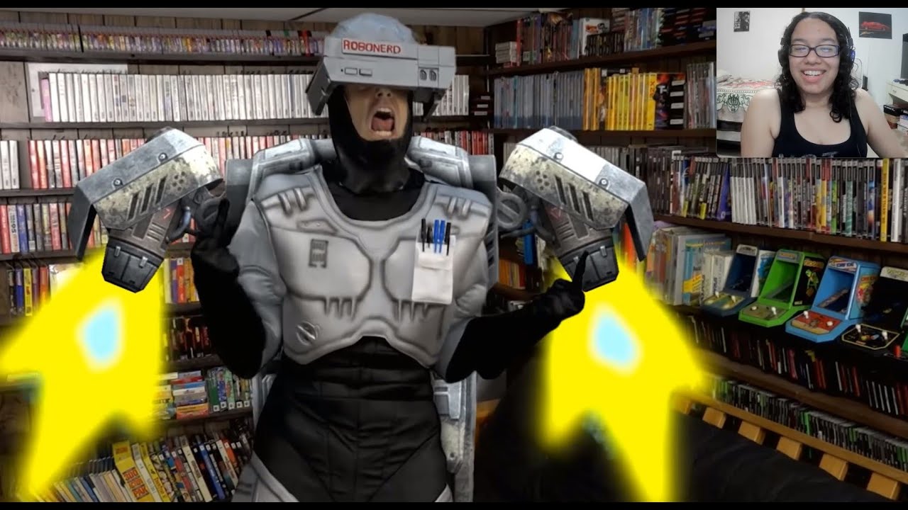 Angry Video Game Nerd (AVGN) RoboCop NES Games Reaction@JamesNintendoNerd