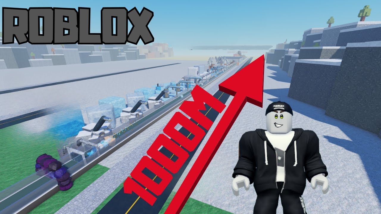 Je construis le plus grand convoyeur de dropper de roblox