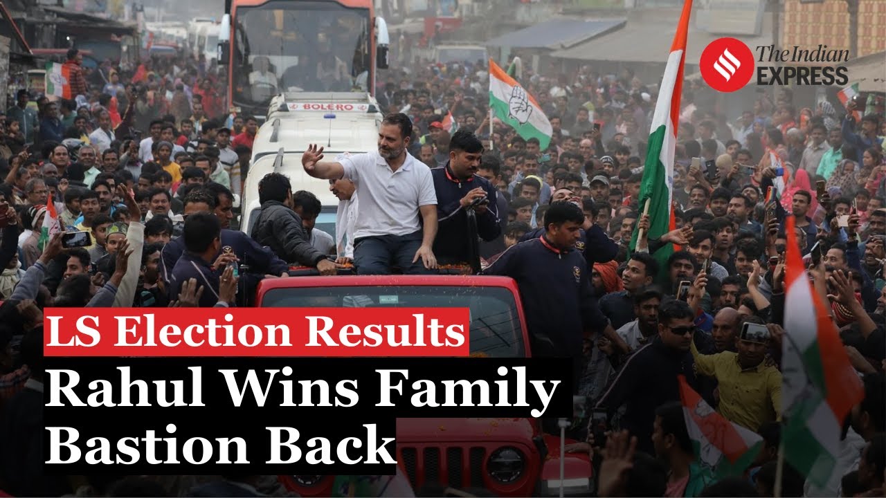 Rahul Gandhi Wins Raebareli; BJP Faces Major Defeats in Uttar Pradesh | Election Results 2024