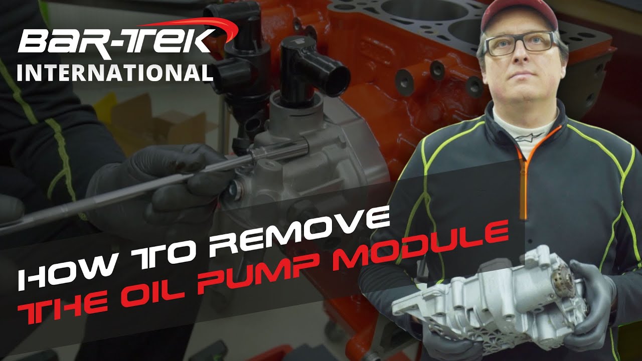How to remove the oil pump module | BAR-TEK® Motorsport