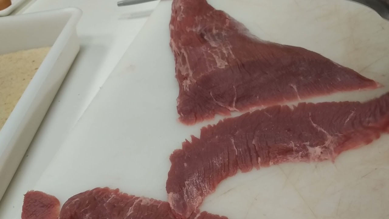 escalopes de pecho de ternera a las finas hierbas