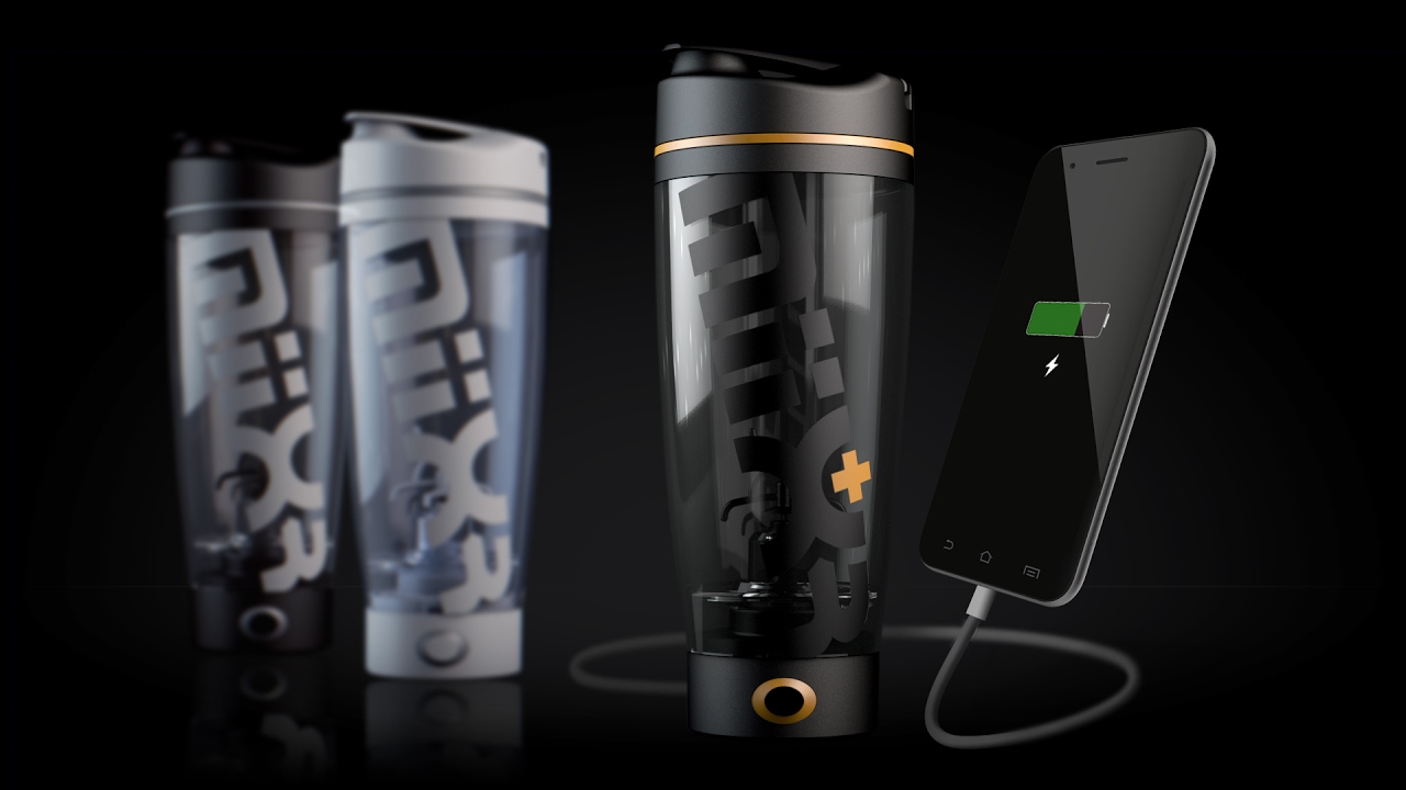 MiiXR - Best Shaker Bottle & Phone Charger!