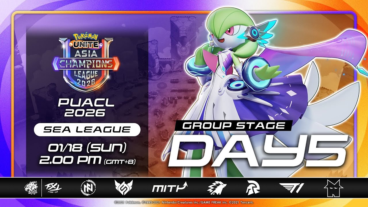 Day 5 | Pokémon UNITE Asia Champions League 2026 (PUACL2026) Southeast Asia League
