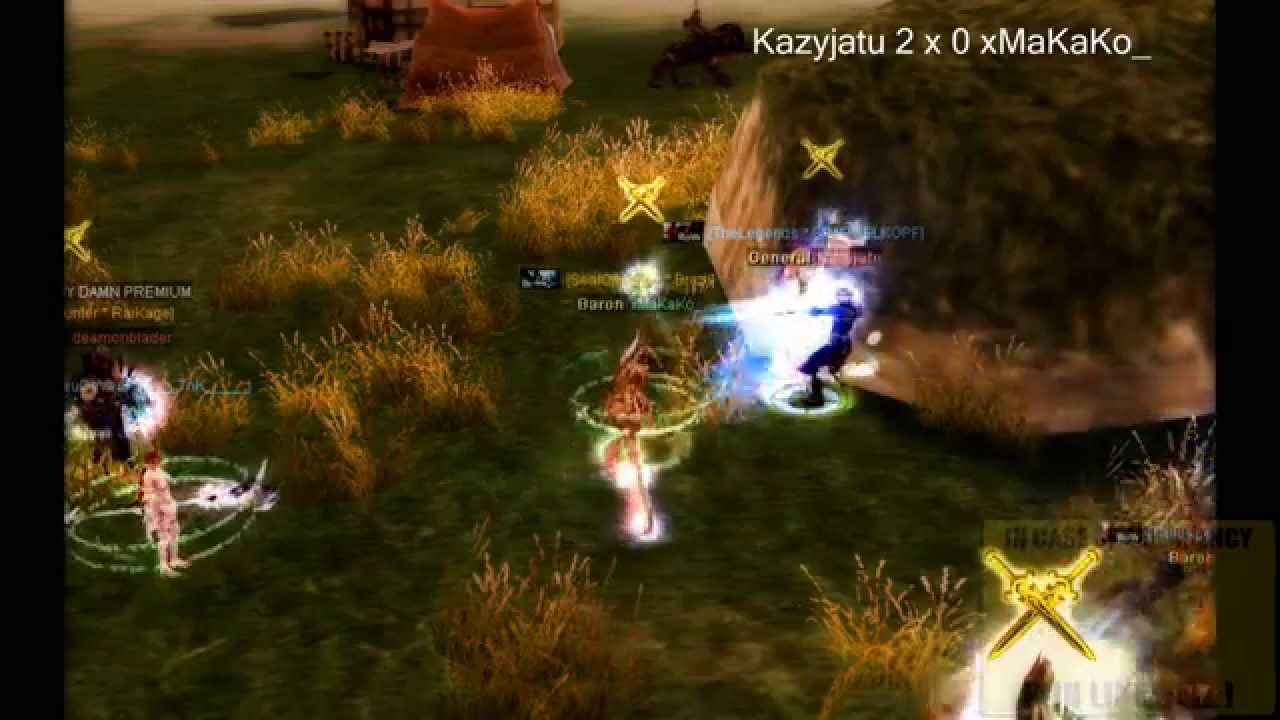 SRO 12dg SuN (legend) PvP Warrior / Cleric xMaKaKo_ vs Kazyjatu Bow / Fire / Cold
