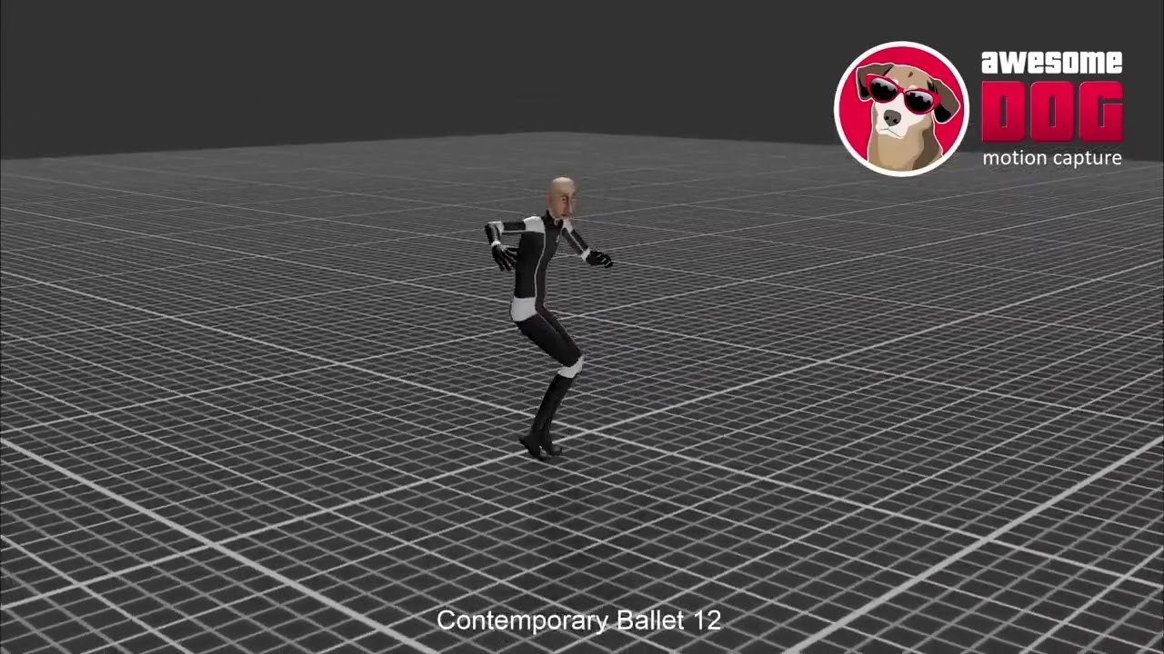 Contemporary Ballet Mocap Pack Unity 3D