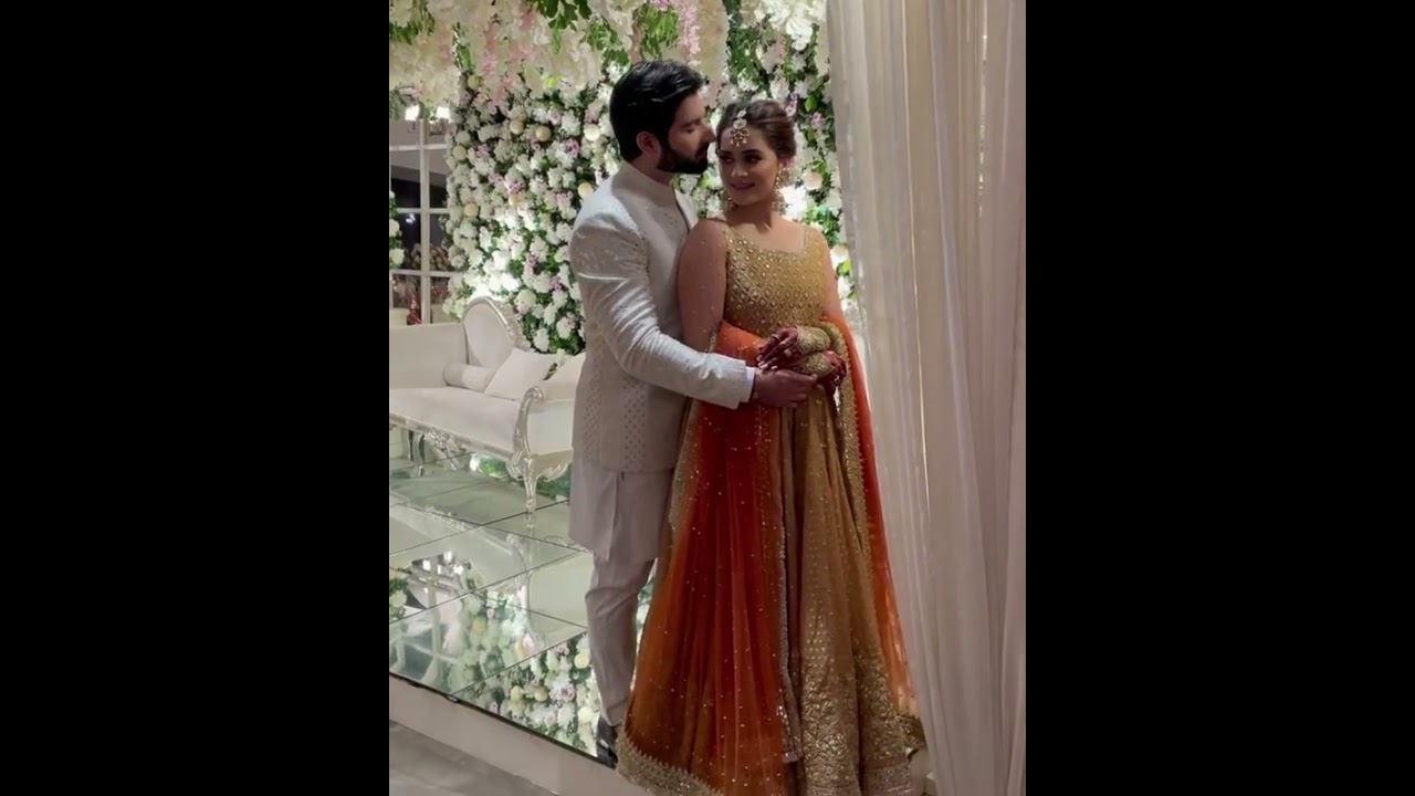 Aiman Khan | Muneeb Butt | Wedding Look | Fashion Inspiration | LAAM