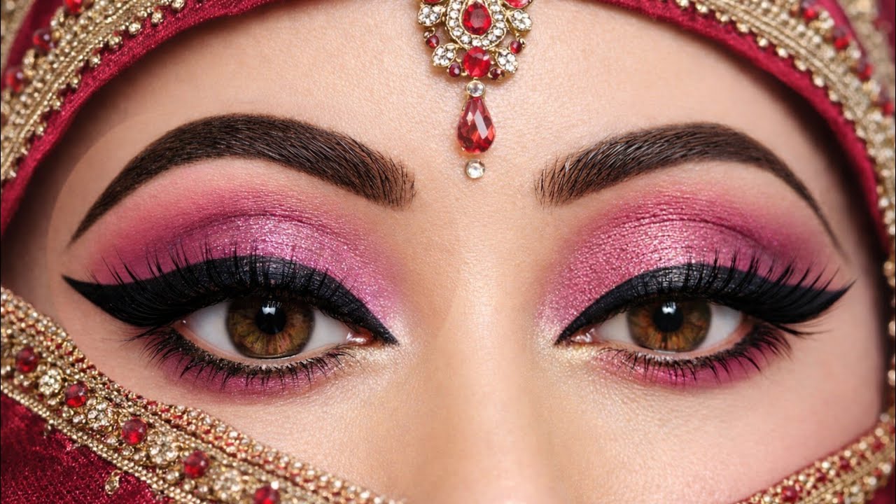 Makeup tutorial for wedding function / professional bridal makeup tutorial /