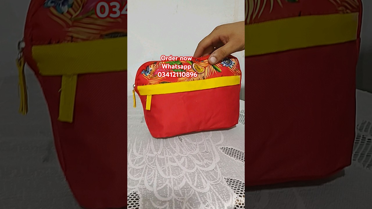 preloved girl makeup pouch#used #bag #preloved #fashion #onlineshopping #ytshorts #reel #bag #pouch