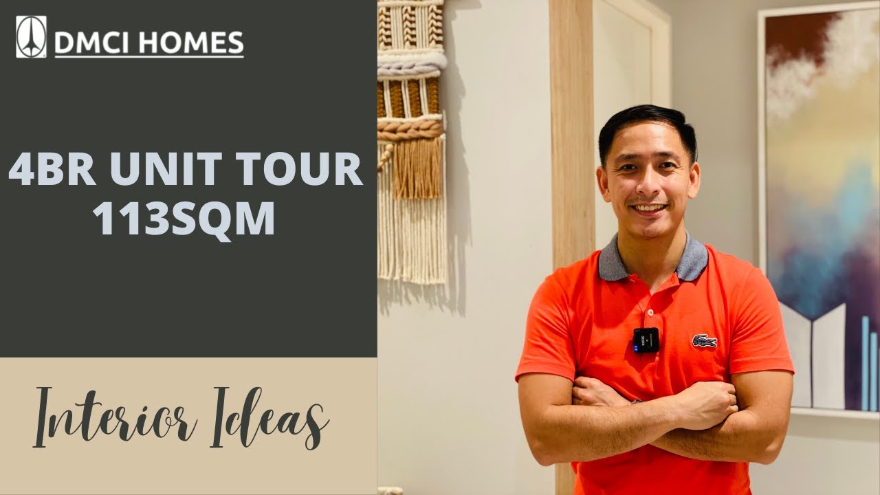 DMCI HOMES | INTERIOR DESIGNED 4BR UNIT TOUR | TANDEM UNIT | SPACIOUS CONDO LIVING