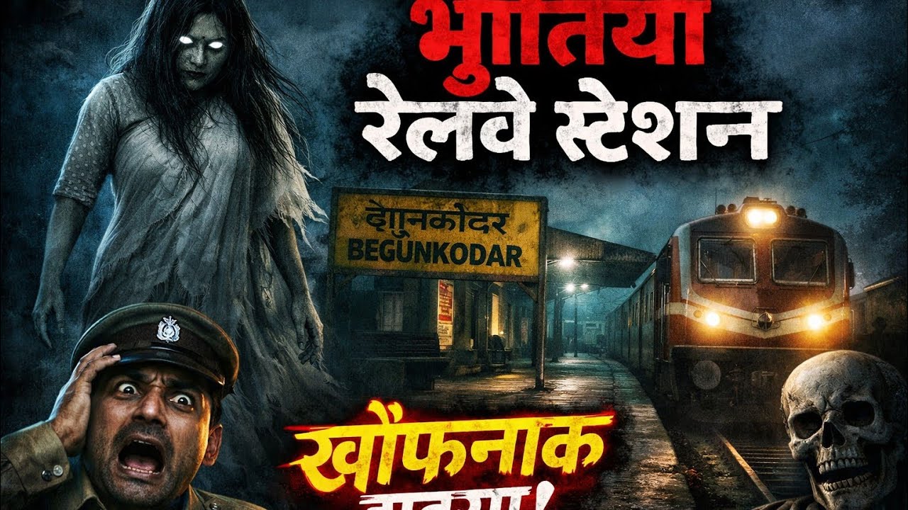 Begunkondar Haunted railway station incident 🚉 | Subscribe for more videos 