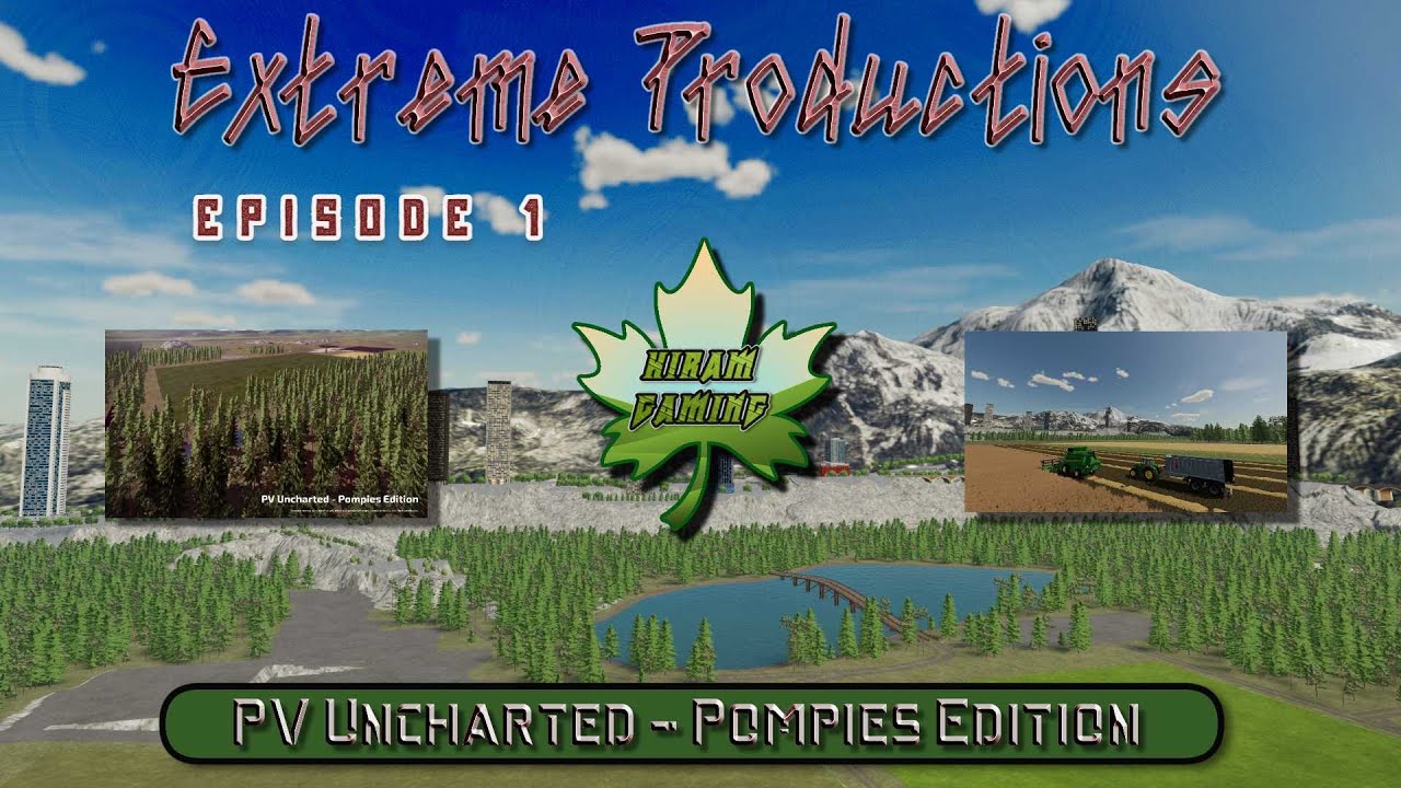 FS22 |  Insane Productions PV Uncharted | EP01 | Lets get started - Timelapse