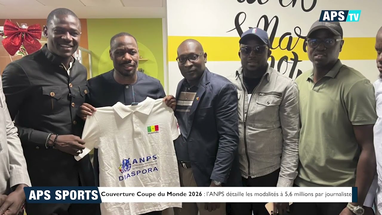 Couverture Coupe du Monde 2026 :l’ANPS détaille les modalités à 5,6 millions par journaliste
