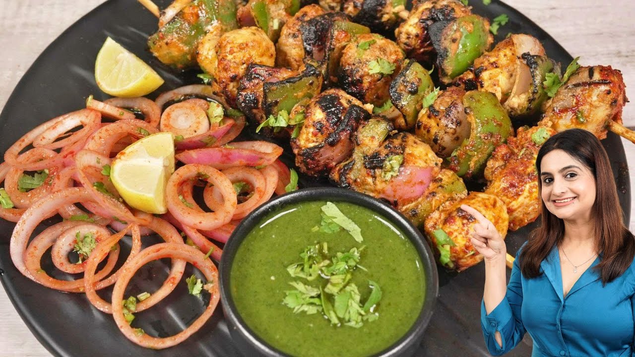 यकीन मानिए, मुँह मे पानी आजाए ऐसी लाजवाब मशरूम टिक्का की रेसिपी देखकर | Tandoori Mushroom Tikka